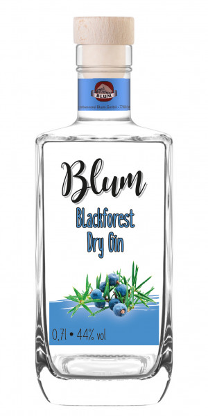 BLUM Black Forest Dry Gin 0,7l / 44%vol