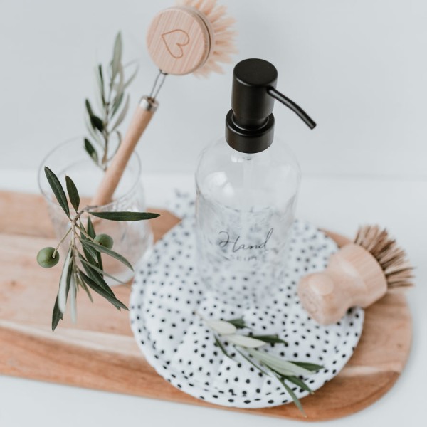 Seifenspender Handseife transparent, 500ml