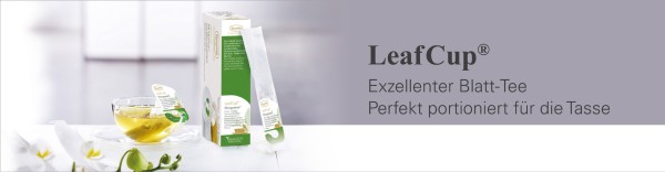 Genuss Box LeafCups, 6 x 15 Stück