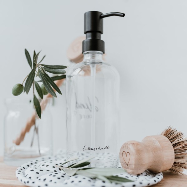 Seifenspender Handseife transparent, 500ml