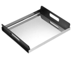 Tablett 45cm, aus Edelstahl + Harz