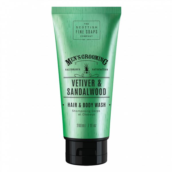 MG Vetiver&Sandalwood Hair & Body Wash 200ml Tube