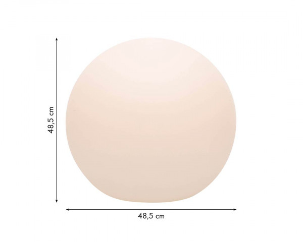 Kugelleuchte Shining Globe Ø 50 cm, weiß-