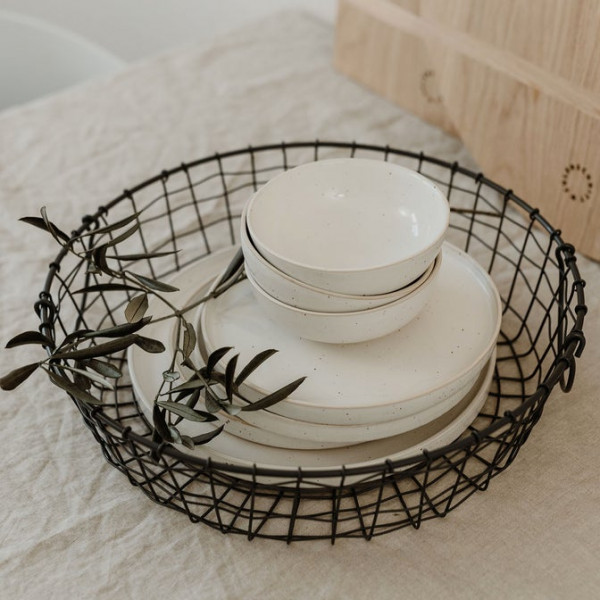 Drahtkorb rund, 38 cm