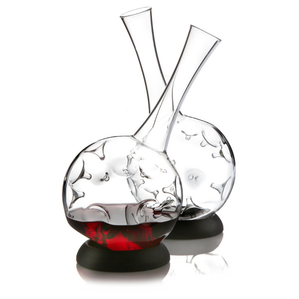 Dekanter/ Karaffe EDDY , Ø 17cm, H35cm mit Standfuß