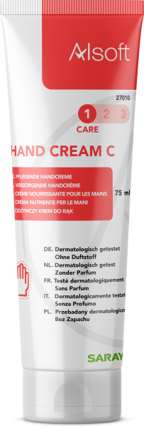 Handcreme Alsoft C-care, 75ml Tube