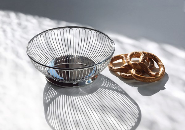 Drahtkorb rund aus Edelstahl, 826