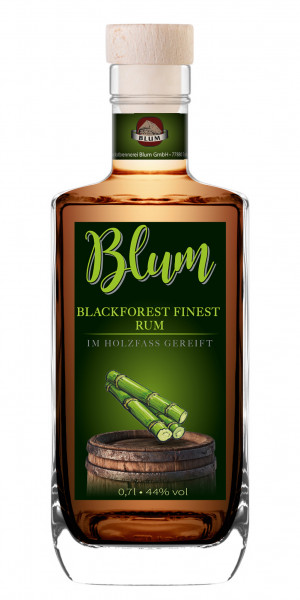 BLUM Blackforest Finest Rum - Holzfass gereift 0,7l / 44%vol
