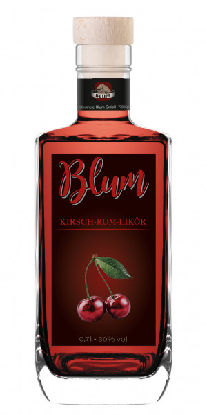 BLUM Kirsch-Rum Likör 0,7l / 30%vol