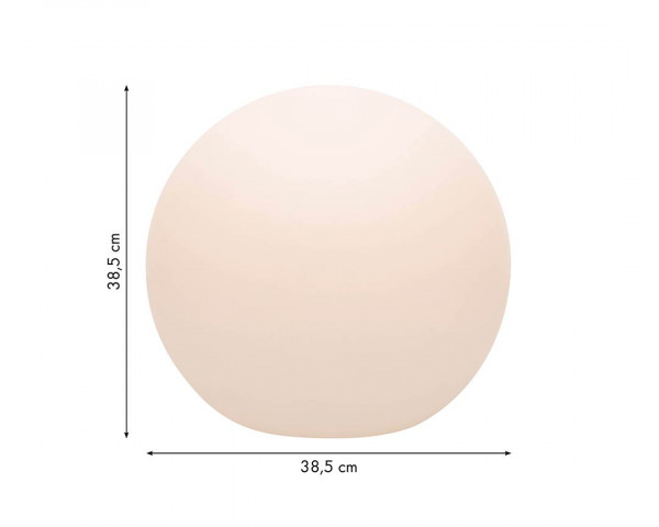 Kugelleuchte Shining Globe Ø 40 cm, weiß