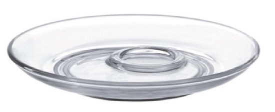 Untertasse für das Glas mit Logo Ronnefeldt 0,32l / 6 Stück