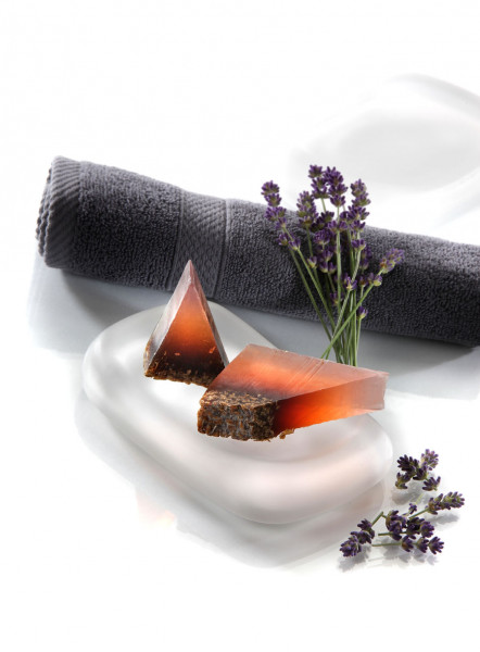 Kissen Donna , Glas satiniert