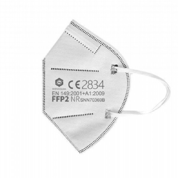 FFP2 CE zertifizierte Partikelfiltrierende Halbmasken, 40 Stück,CE2834,EN149:2001+A1:2009 Beutel je