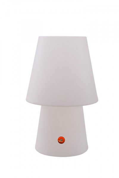 Stehleuchte No.1, 30 cm, 3 stufige LED mit Akku, weiß