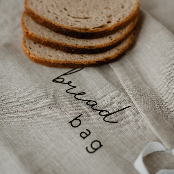 Breadbag / Brotbeutel aus Leinen