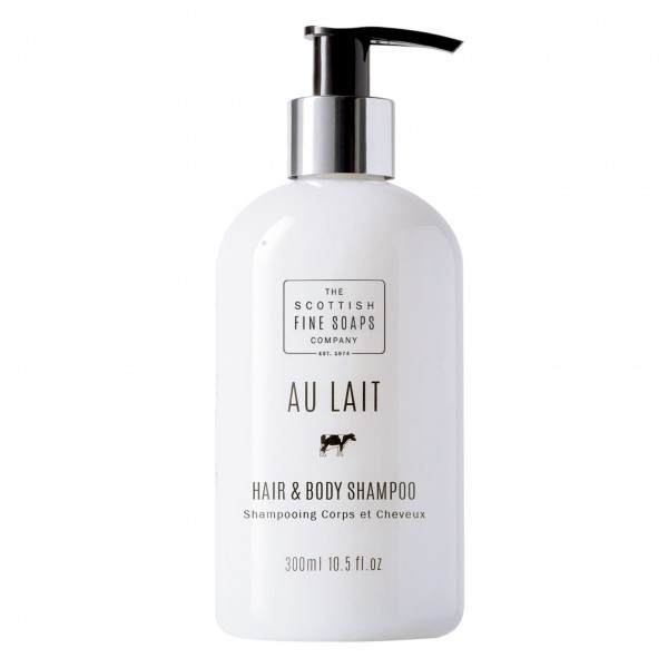 AU LAIT Hair & Body Shampoo 300ml, Pumpspender