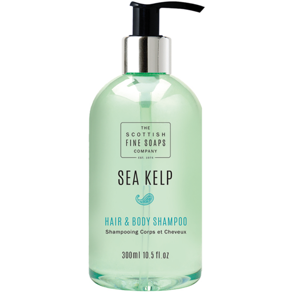 SEA KELP Hair & Body Shampoo 300 ml, Pumpspender