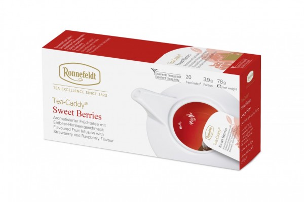 Ronnefeldt Tea-Caddy Sweet Berries, 5 x 20 Portionen