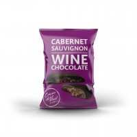 Cacao di Vine Schokoladendrops gefüllt Cabernet Sauvignon 5 x 40g