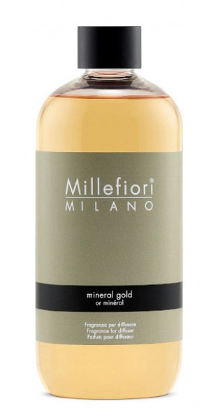 MINERAL GOLD Millefiori Nachfüllflaschen 500 ml, 1 Stück,