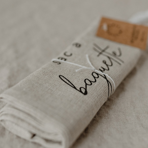 Sac a Baguette aus Leinen