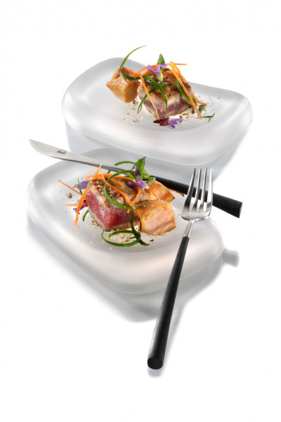 Kissen Donna , Glas satiniert