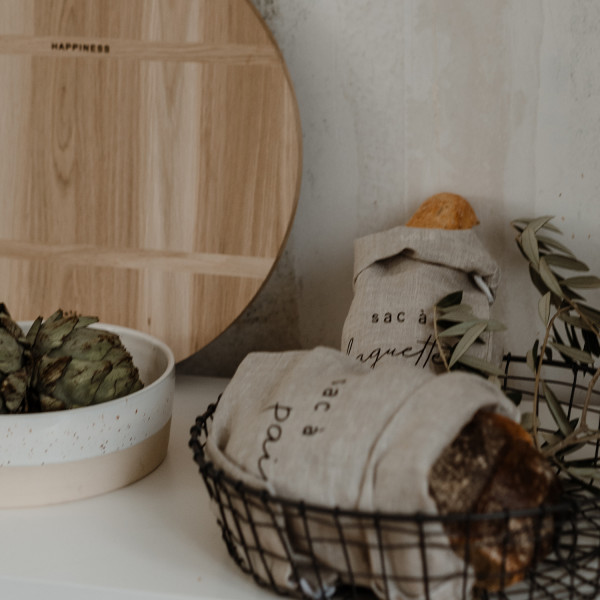 Sac a Baguette aus Leinen