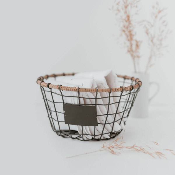 Drahtkorb rund, 20x11 cm