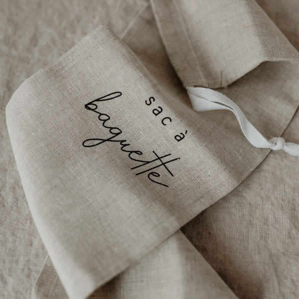 Sac a Baguette aus Leinen